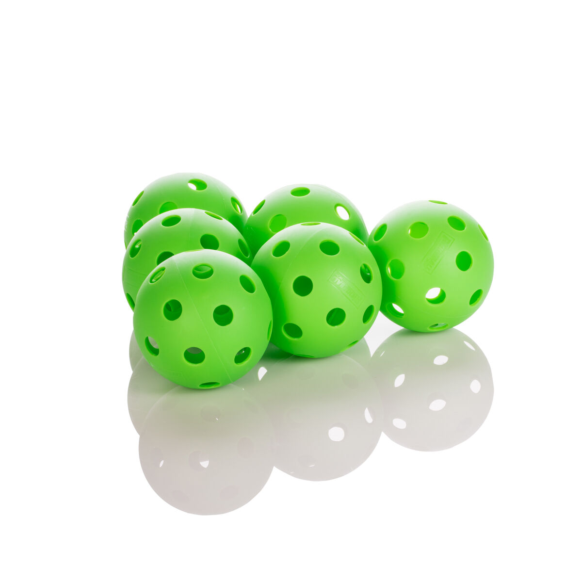 Pickleball Now Indoor Pickleball Balls 6 Pack Green PGA TOUR Superstore