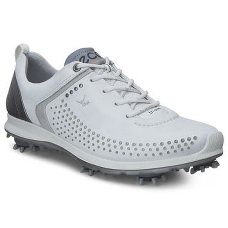ECCO BIOM G2 Women's Golf Shoe - White/Buffed Silver. Shop now at PGA ...