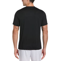 Broken Chest Print Short Sleeve Men&#39;s Tennis Shirt