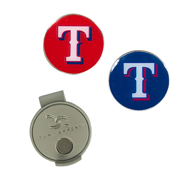 Team Effort Texas Rangers Hat Clip