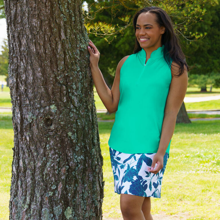 Jofit Cutaway Scallop Sleeveless Top PGA TOUR Superstore