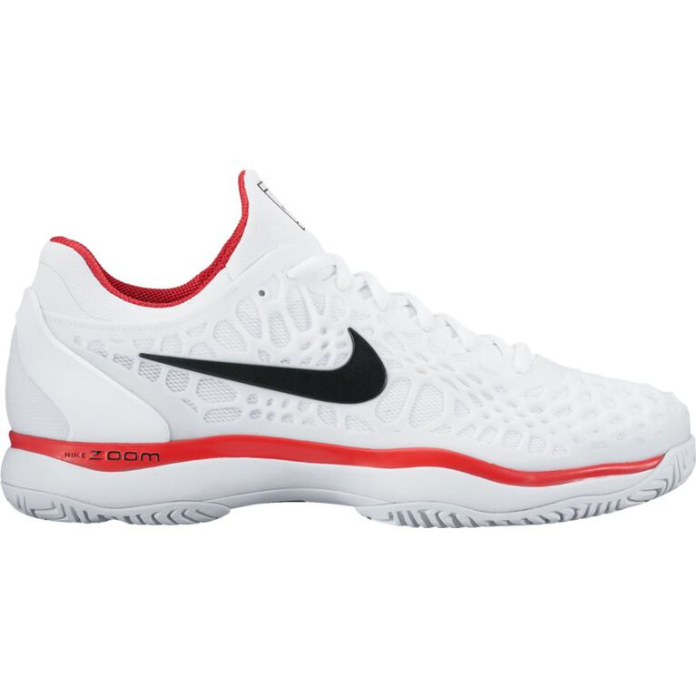 besluiten Krachtig Mondstuk Nike Zoom Cage 3 Men's Tennis Shoe - White/Black/Red | PGA TOUR Superstore