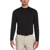 Mock Neck Long Sleeve Men&#39;s Sweater