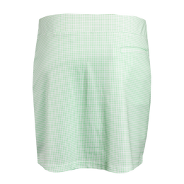 Gingham Pull On 16.5&quot; Skort