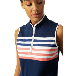 Anja Striped Sleeveless Top
