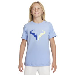 NikeCourt Dri-FIT Rafa Boys&#39; Short Sleeve Tennis T-Shirt