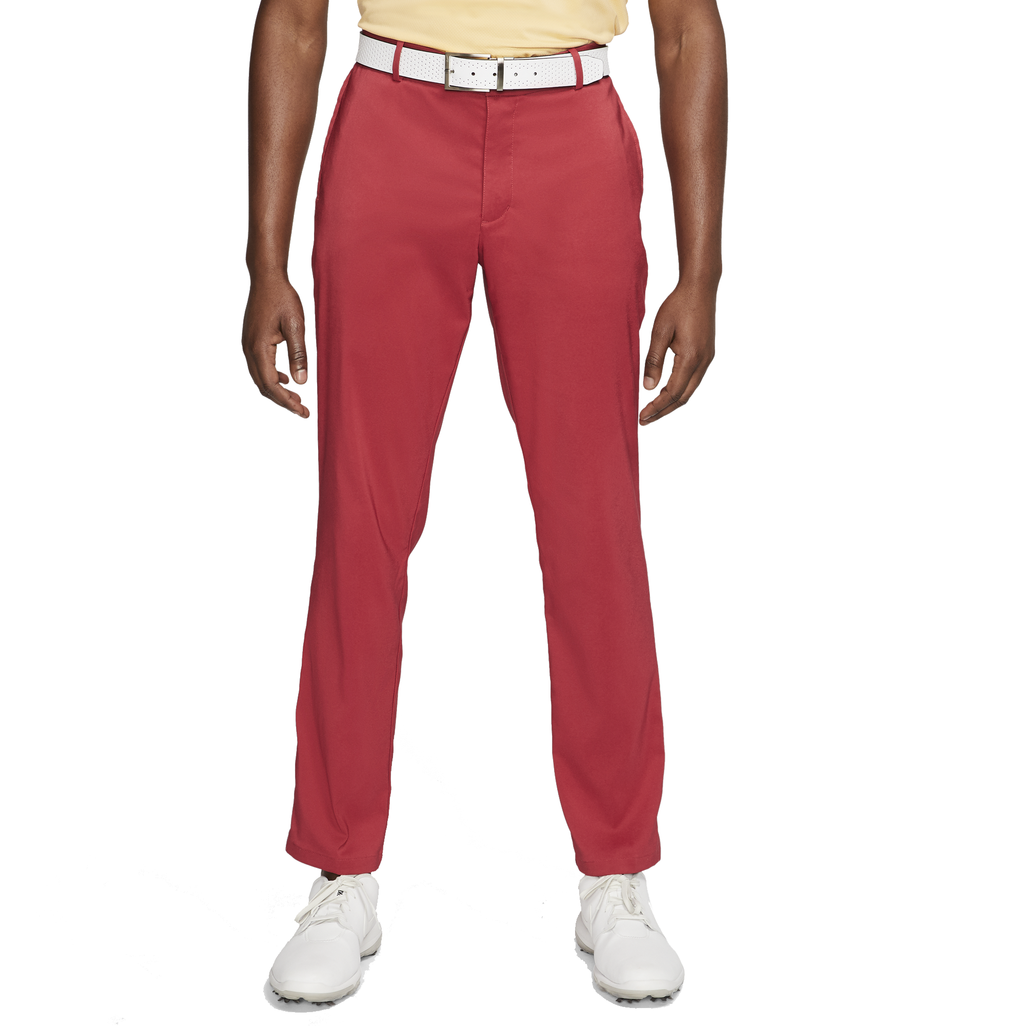 red nike golf pants