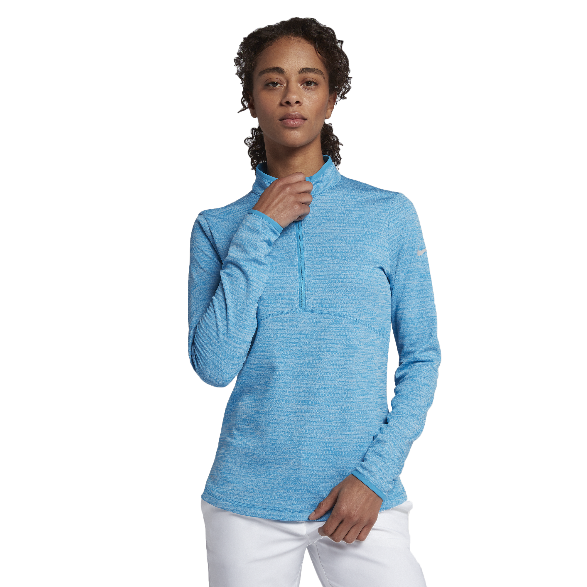 Nike women's dry half zip golf shirt clearance