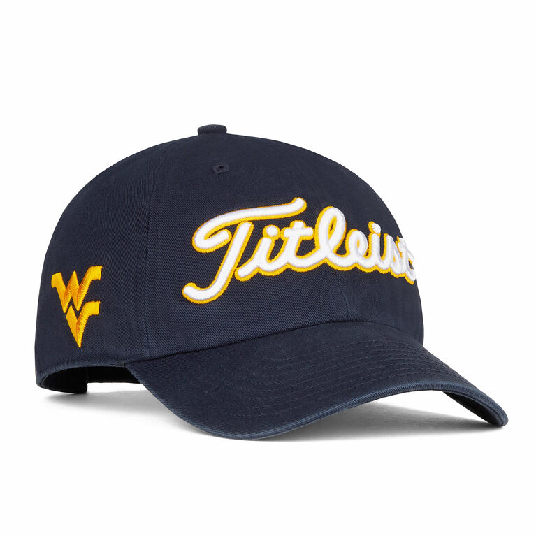 Titleist Collegiate Clean Up Hat West Virginia PGA TOUR Superstore