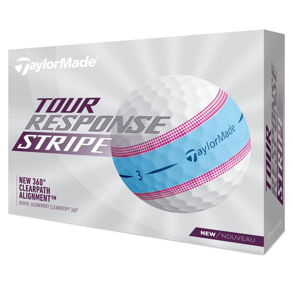 TaylorMade Tour Response Stripe 2023 Golf Balls | PGA TOUR Superstore