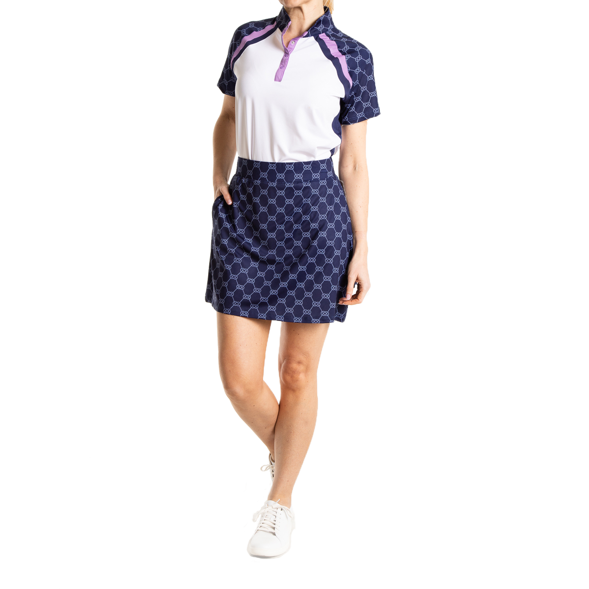 Court Haley Pull On Performance Print Golf Skort PGA TOUR Superstore