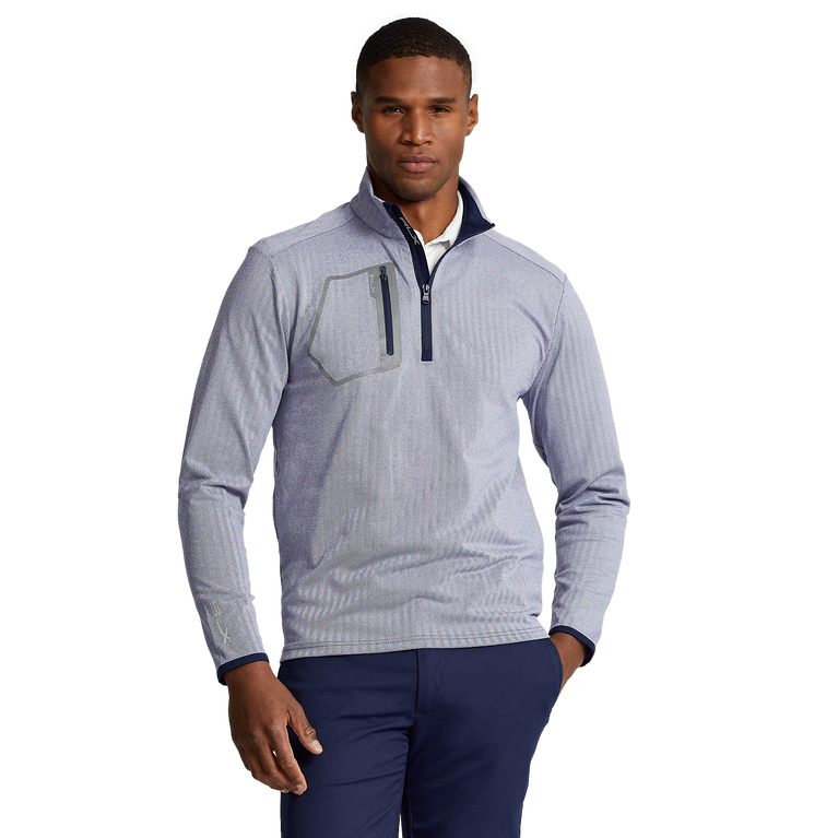 RLX Golf Herringbone Jersey Quarter Zip Pull Over PGA TOUR Superstore