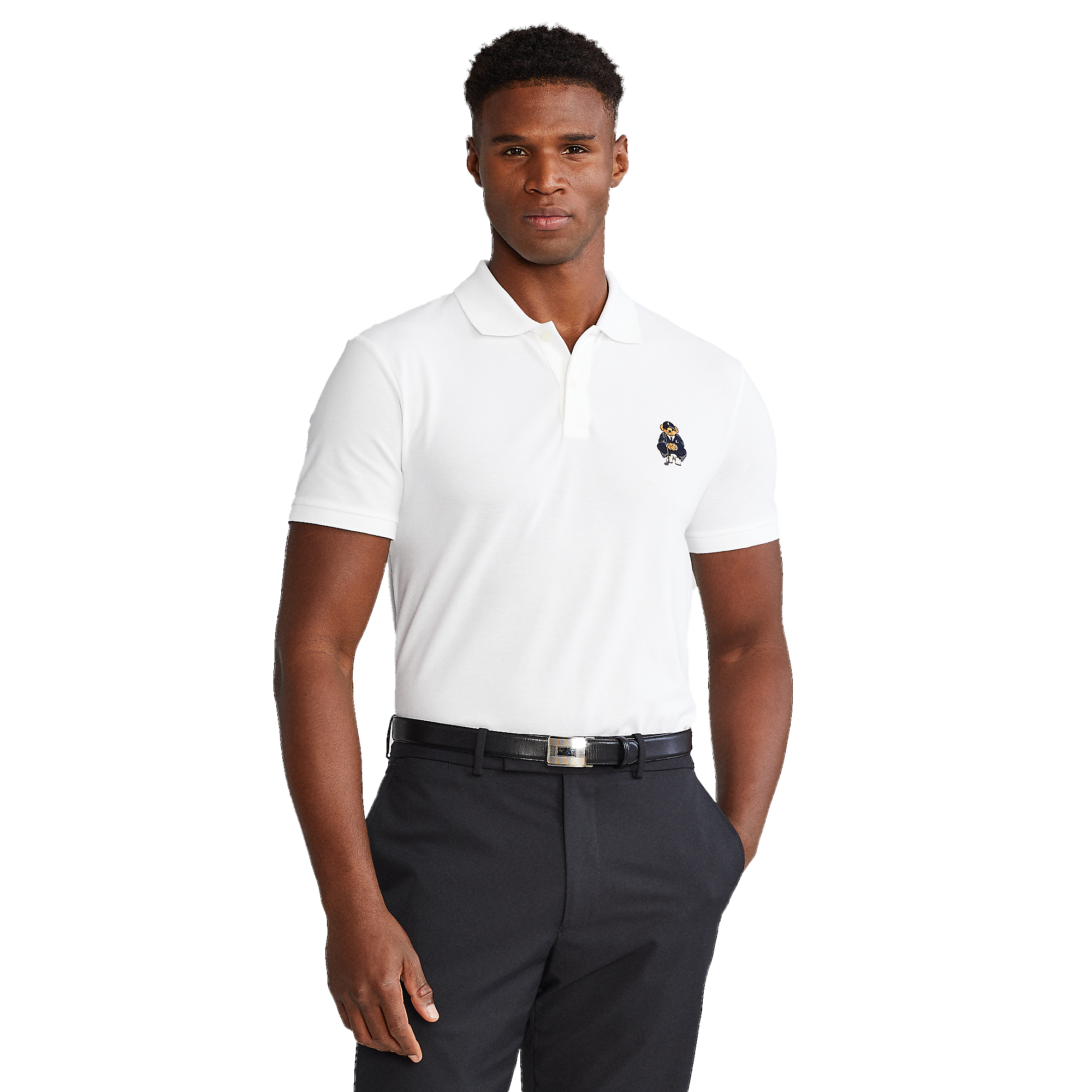 Polo Golf Custom Slim Fit Polo Bear Polo Shirt   PGA TOUR Superstore