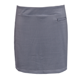 Gingham Pull On 16.5&quot; Skort
