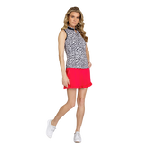 Alternate View 1 of Garden Escape Collection: Edil Abstract Cheetah Print Sleeveless Top