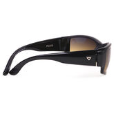 Alternate View 1 of LX2 Crystal Black Sports Wrap Sunglasses