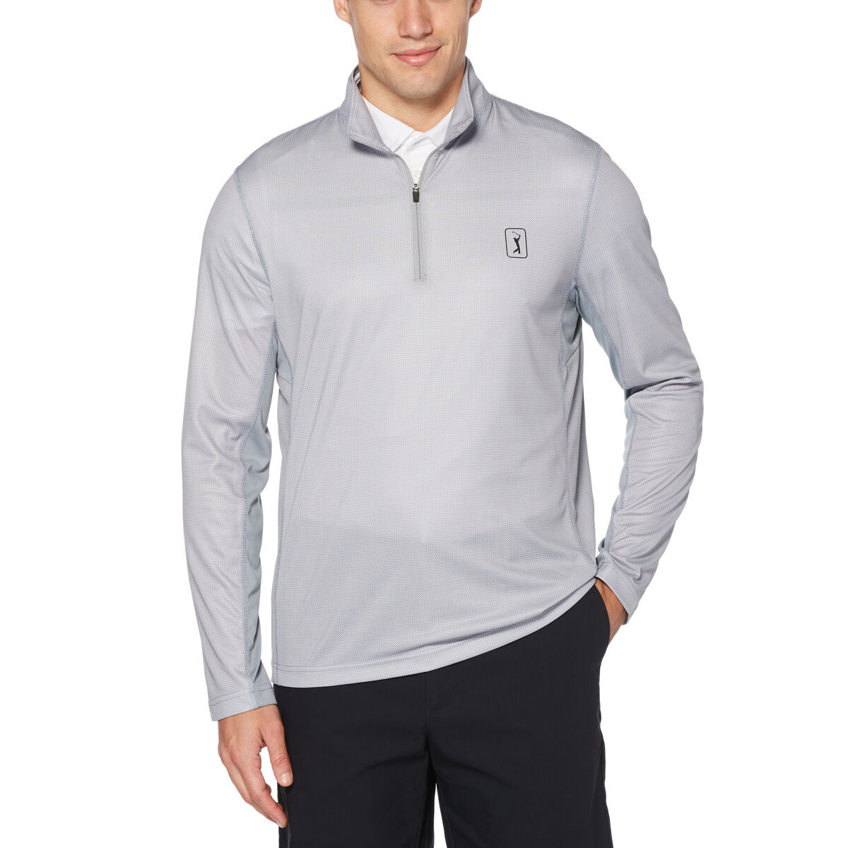 PGA TOUR Printed QuarterZip Golf Sweater PGA TOUR Superstore
