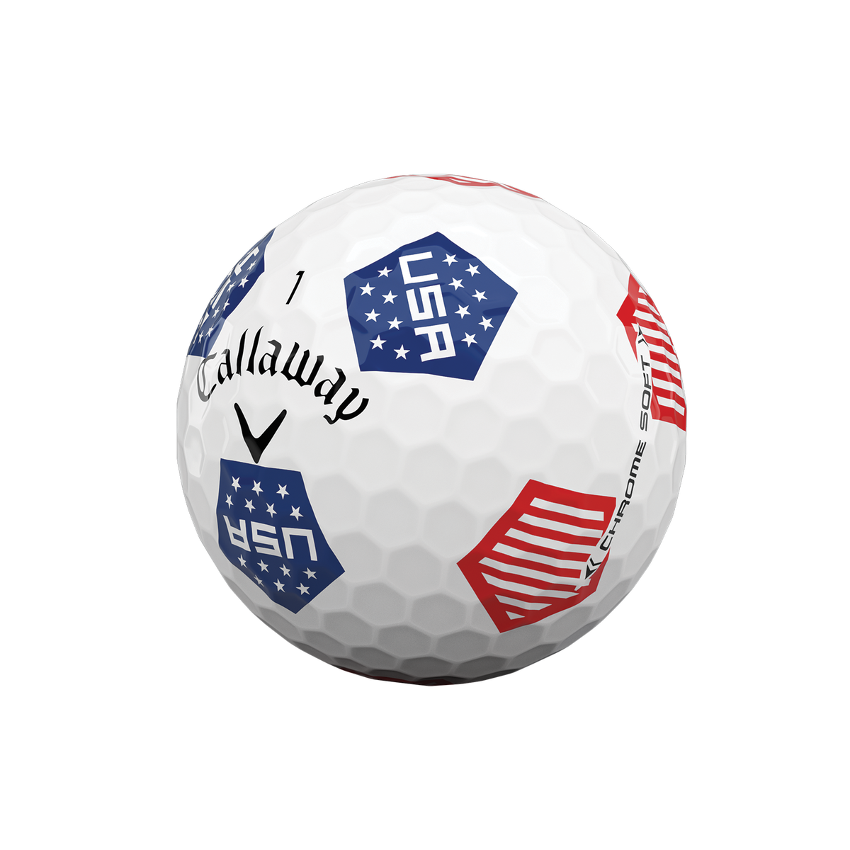 Callaway Chrome Soft Truvis USA Golf Balls PGA TOUR Superstore