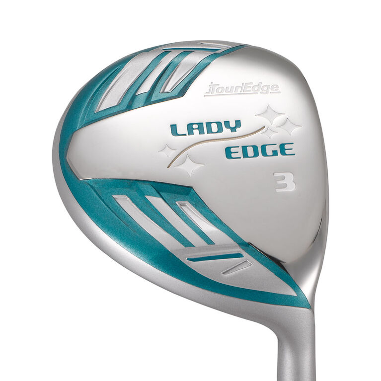 Tour Edge Lady Edge Women's Full Complete Set Turquoise/White PGA