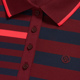 Alternate View 3 of Bold Stripe Short Sleeve Polo Shirt