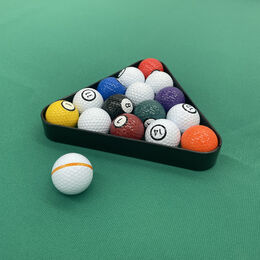 Pool Table Putting Game
