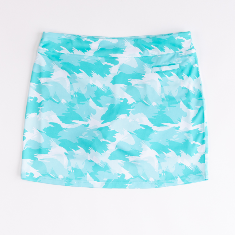 Paintbrush Camo 16.5&quot; Pull-On Skort