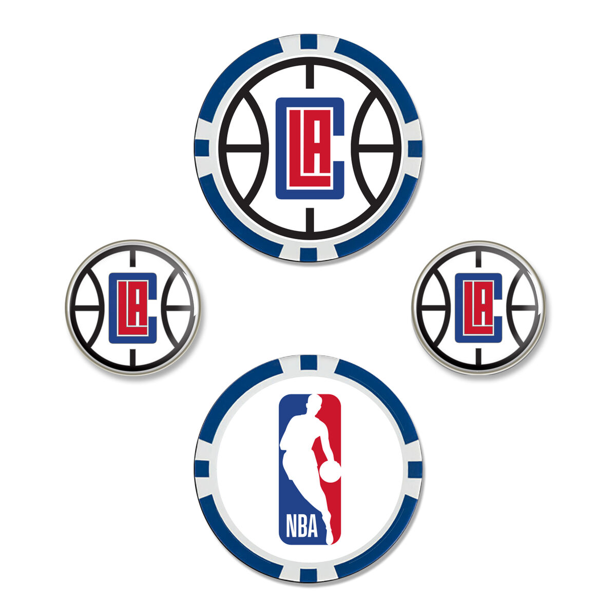 LA Clippers Ball Marker Set PGA TOUR Superstore
