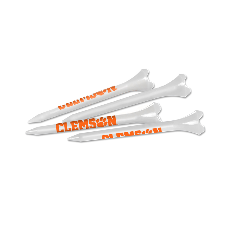Clemson Tigers 2-3/4&quot; Tee 40-Pack
