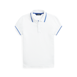 Girls Val Short Sleeve Contrast Trim Polo Shirt