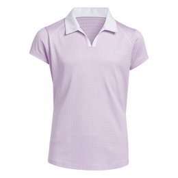 Raglan Sleeve Girls Short Sleeve Golf Polo