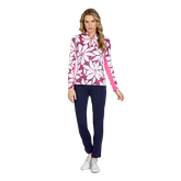 Soaring Symphony Collection: Phyllis Jaguar Quarter Zip Pull Over