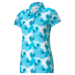 CLOUDSPUN Short Sleeve Watercolor Polo Shirt