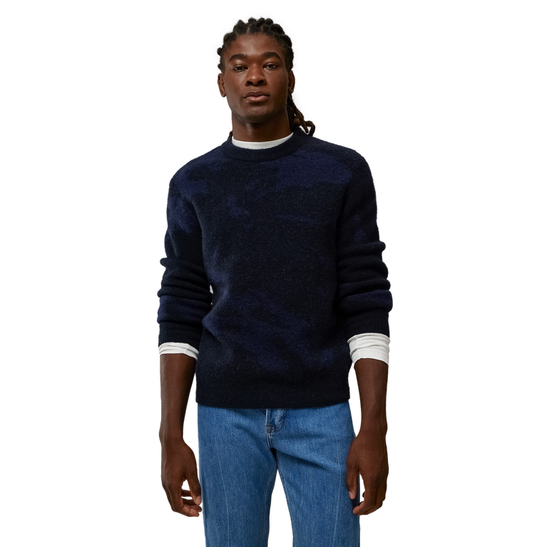 Alpaca Mixed Knit Sweater