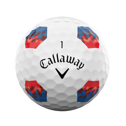 Chrome Soft Red &amp; Blue TruTrack Golf Balls