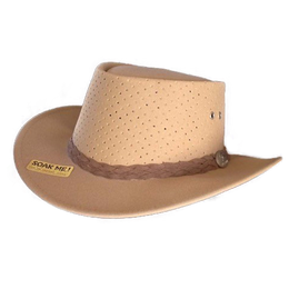 Aussie Chiller Bushie Perforated Hat- Blonde