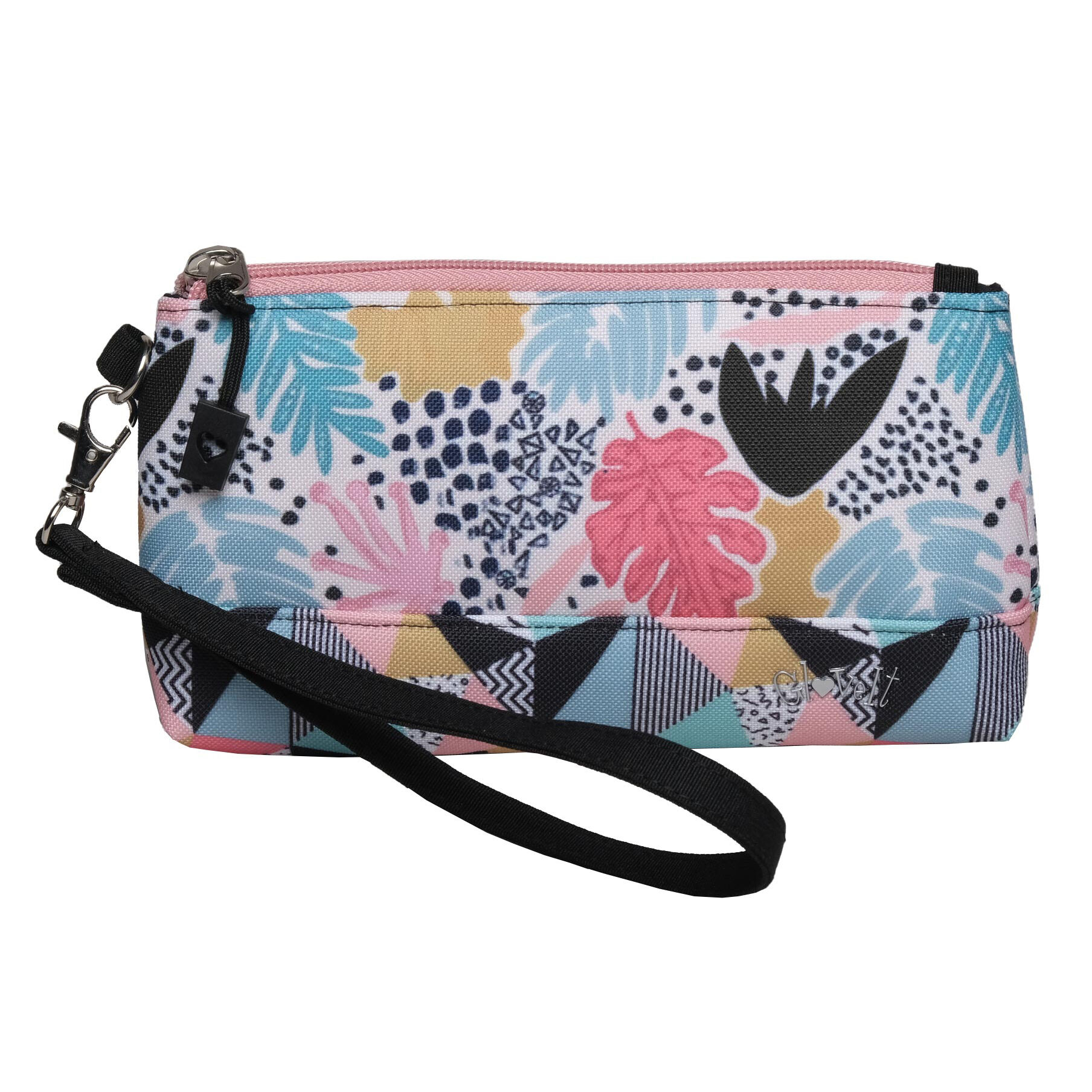 Retro Palm Wristlet