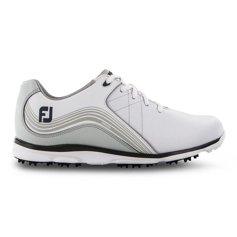 FootJoy Pro/SL Women's Golf Shoe White/Charcoal PGA TOUR Superstore