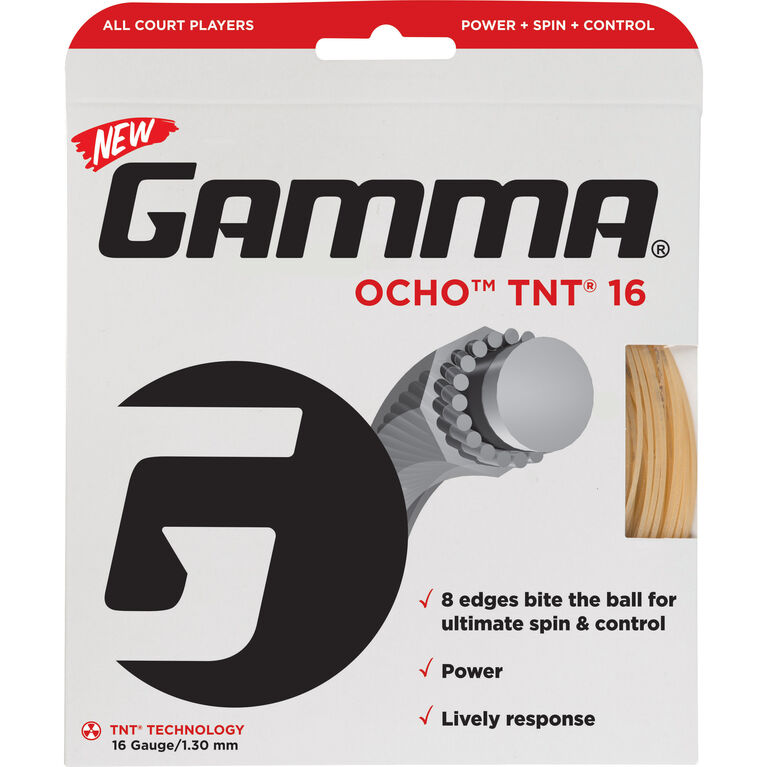 Gamma Ocho TNT 16 Gauge String - Silver
