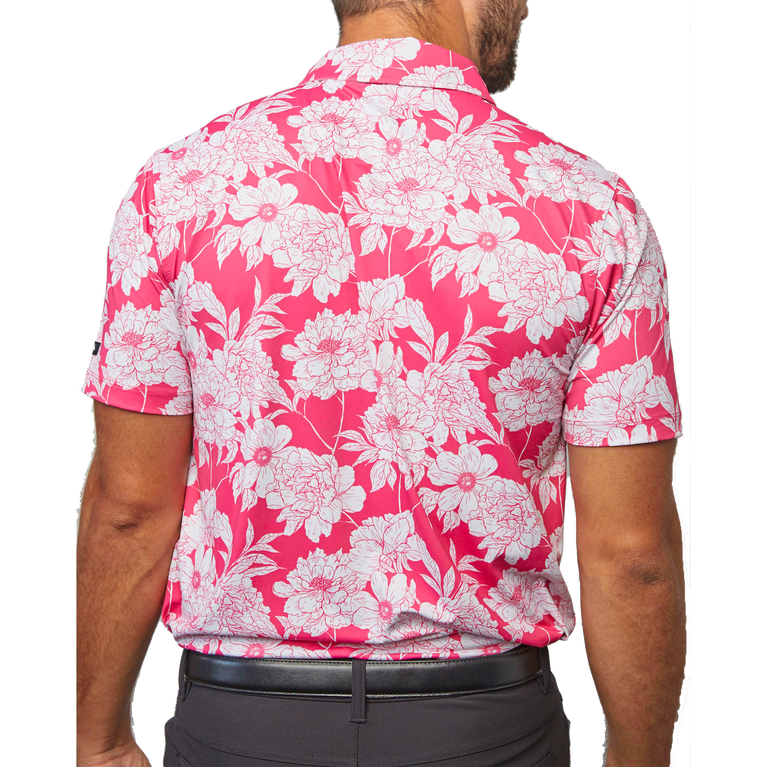 Bad Birdie Lalaland Short Sleeve Floral Polo | PGA TOUR Superstore