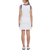 Alternate View 1 of Colorblock Sleeveless Flounce Dress