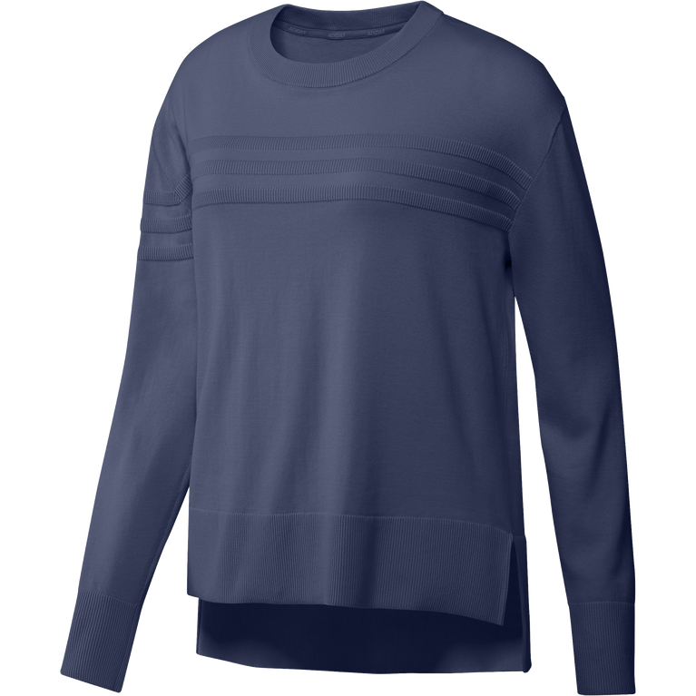 Adidas Long Sleeve 3 Stripes Sweater PGA TOUR Superstore