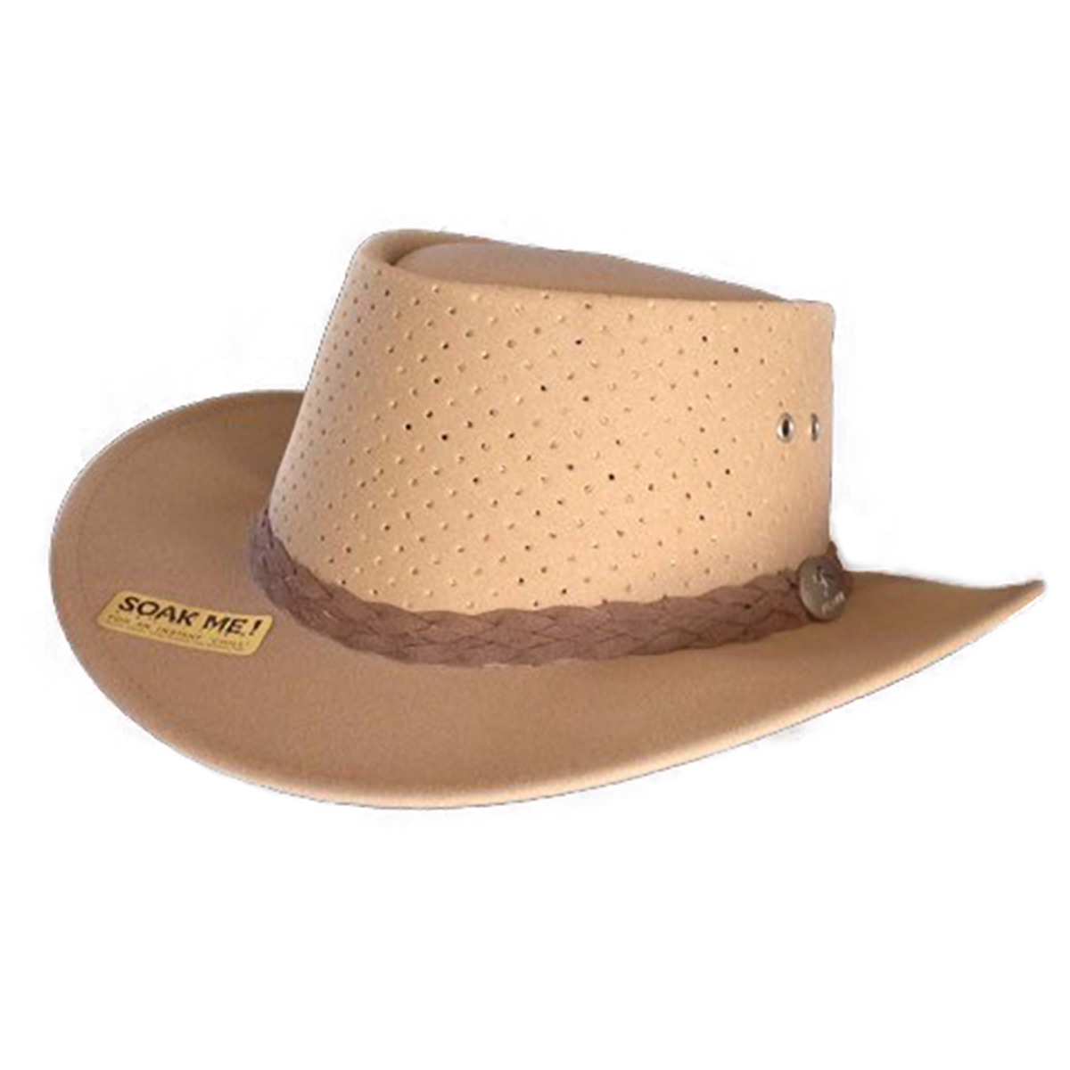 Aussie Chiller Bushie Perforated Hat- Blonde: Shop Quality ...