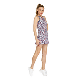 Alternate View 1 of Prismic Leopard Collection: Tahini Painted Leopard Sleeveless Dress