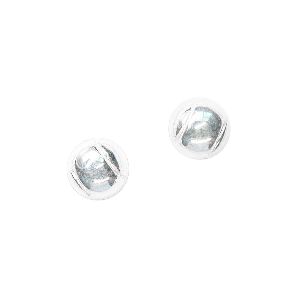 Sterling silver cc sale earrings
