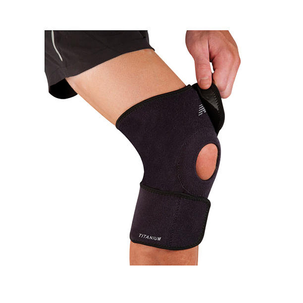 New Balance Adjustable Open Knee Support Black PGA TOUR Superstore