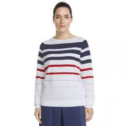 Striped Long Sleeve Sweater