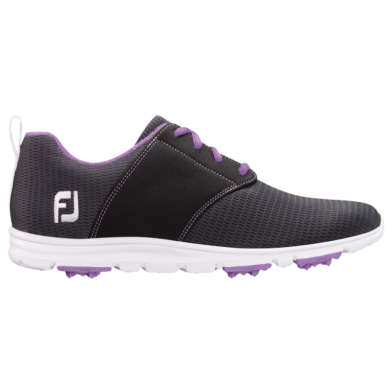 FootJoy enJoy Women's Golf Shoe Charcoal/Purple PGA TOUR Superstore