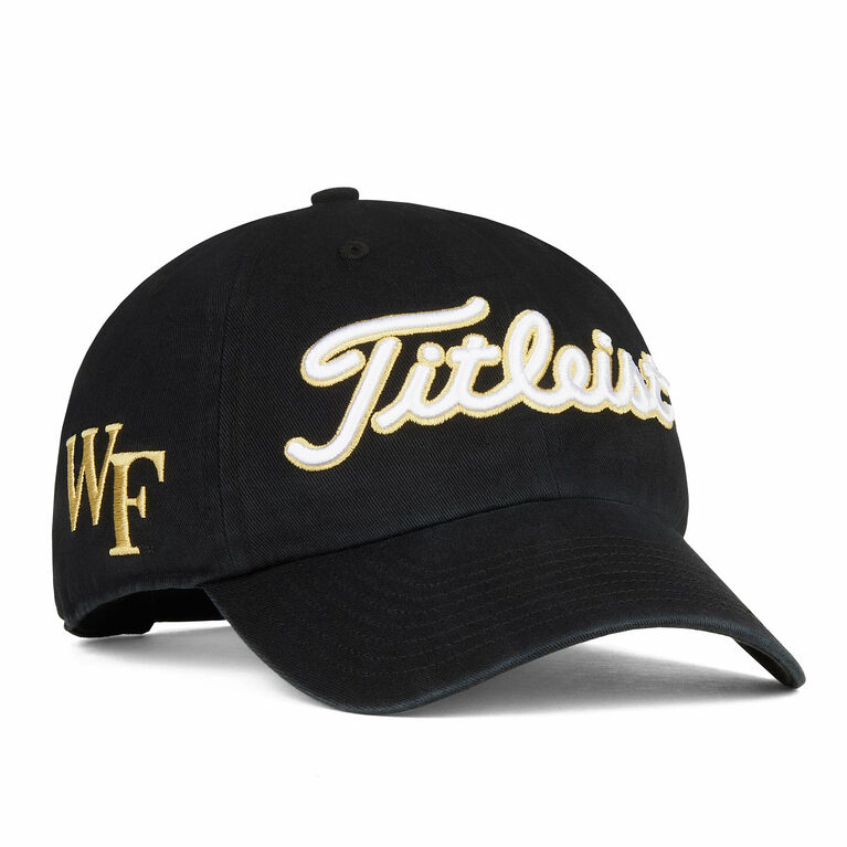 Titleist Collegiate Clean Up Hat Wake Forest PGA TOUR Superstore