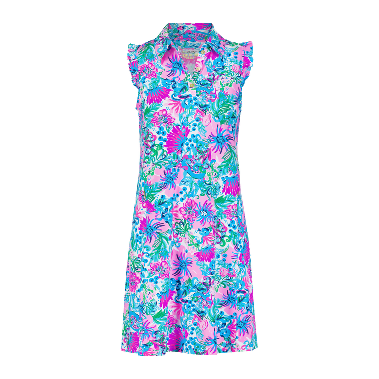 Lilly Pulitzer Silvia Floral Pique Sleeveless Dress | PGA TOUR Superstore
