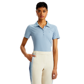 Contrast Tech Nylon Short Sleeve Polo Shirt